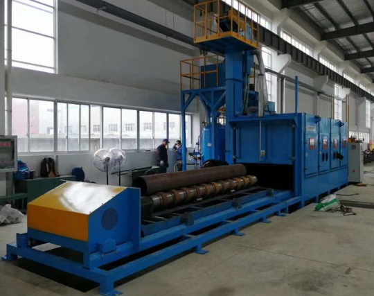 沧州喷砂机在管道除锈中的现场施工应用
